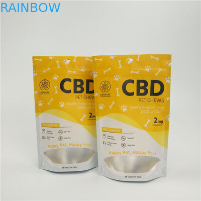 Smell Proof Herbal Incense Packaging Bag Childproof Zipper Top Small Size