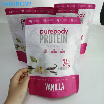 Odor Proof Resealable Packaging Bags , Heat Sealed Tea Bags Greasy Granola Package