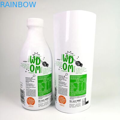 Custom CMYK Color Waterproof High Shrink Speed PET PVC Heat Shrink Wrap Labels for Glass Bottles
