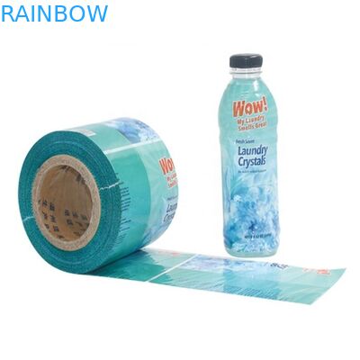 Plastic Water Bottle Heat Shrink Sleeve Labels , Digital Shrink Sleeve Printing