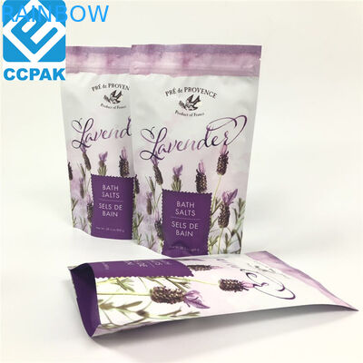 Aluminum Foil Snack Bag Packaging Coffee Paper Bags Matt Finish Surface For Tea