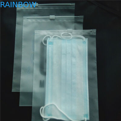 Recycled CPE Plastic Pouches Packaging Bags Transparent For Electronics / Cloth
