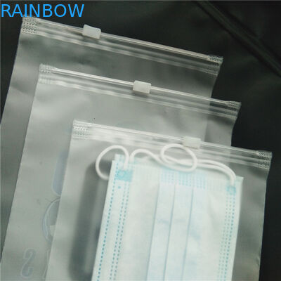 Recycled CPE Plastic Pouches Packaging Bags Transparent For Electronics / Cloth