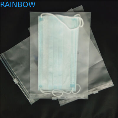 Recycled CPE Plastic Pouches Packaging Bags Transparent For Electronics / Cloth