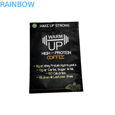 Leak Proof Plastic Tea Bags Packaging Aluminum K Pouch Coffee Bag With Valve