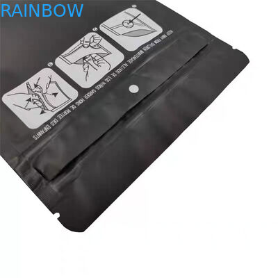 Mylar Plastic Pouches Packaging Customized Foil Childproof  Plastic Bag