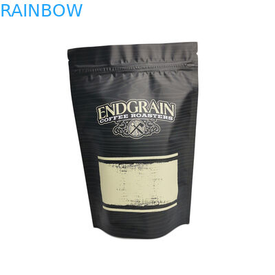 Food Grade Packaging Tea Bags Aluminum Foil  Smell Proof Doypack Coffee Bean Pla Pouch