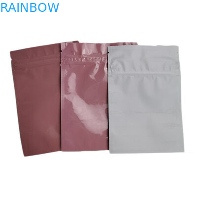 Cookies Candy Gift Stand Up Pouch Packaging  Transparent Poly Mylar Bag