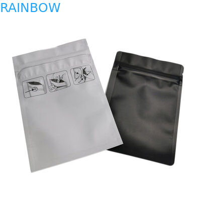 Reclosable Plastic Pouches Packaging Small Lipgloss Bag Custom Printed  For Cosmetic