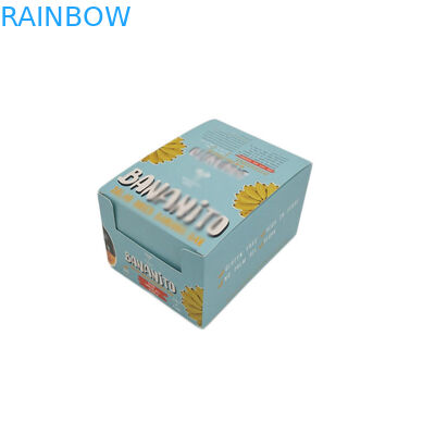 Food Grade  Paper Box Packaging Custom Printing Cardboard Energy Bar Packing