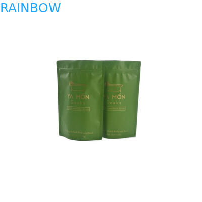 Matte Plastic Pouches Packaging Digital Printing Custom 120 Micron Thickness