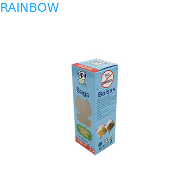 Biodegradable Milk Paper Box  Packaging Cardboard Glossy Finish With Window