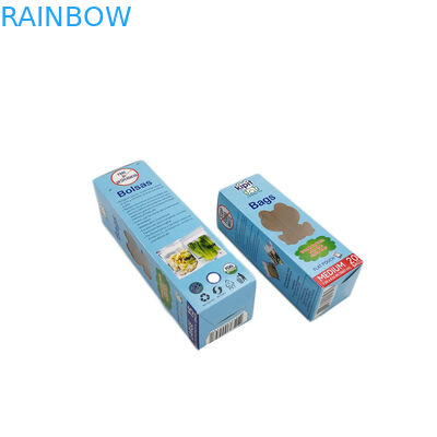 Biodegradable Milk Paper Box  Packaging Cardboard Glossy Finish With Window