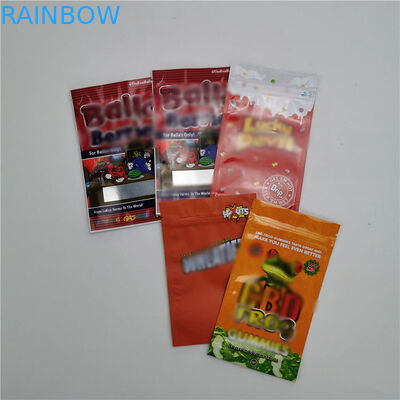 Gummy Candy Snack Food Packaging Bags Custom Printed Smell Proof  Easy to open