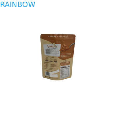 Peanut Powder Bag Foil Pouch Packaging Matte Surface Private Label Plastic Material