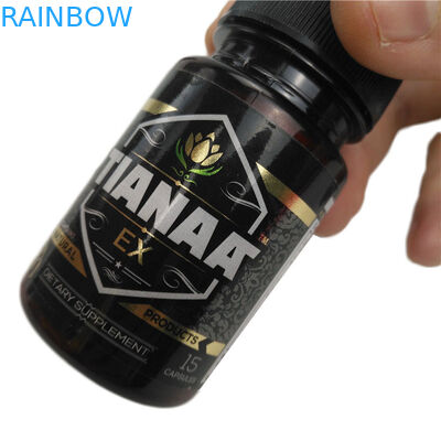 Water Bottle Beverage Shrink Sleeve Label Custom Plastic Full Color Printed