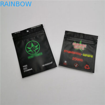 Resealable  Plastic Pouches Packaging Runtz Smell Proof 3.5 Gram Custom Label Printed