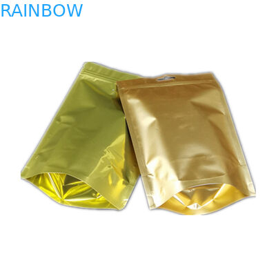 Food Storage Plastic Pouches Packaging Stand Up Mylar Bags With Line Zip Lock