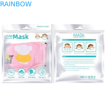 Facial Mask Plastic Pouches Packaging Zipper Lock