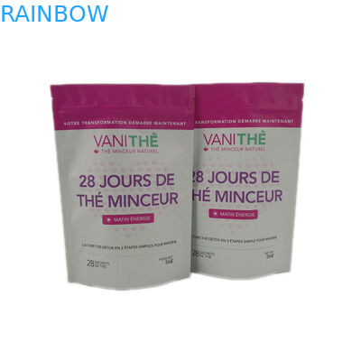 Moisture Proof Snack Food Packaging Bags With Zipper