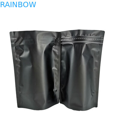 Non Smell Black Matte Laminated Foil Stand Up Pouch