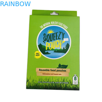 Retail Display Recycled Hanger Hole Cardboard Packaging Box