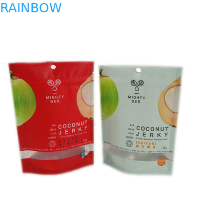 Food Grade Hang Hole PET Aluminum Foil Plastic Pouches