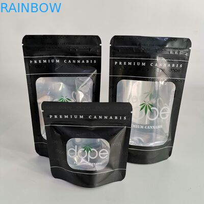 3.5g 7g 14g 28g Weed Mylay Plastic Pouches Packaging