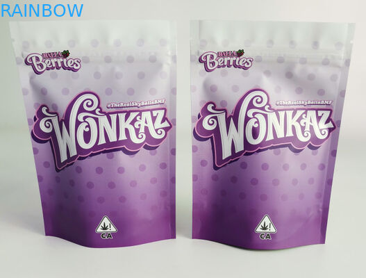 3.5g 7g 14g 28g Weed Mylay Plastic Pouches Packaging