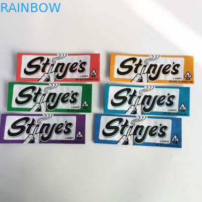 Gravure Printing Flat 3.5g Child Proof  Bag