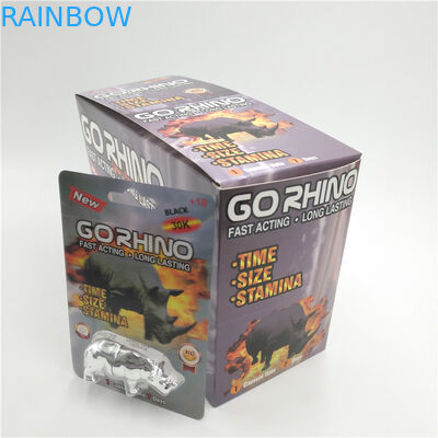 Matte / Glossy Surface PP Plastic Blister Card Box