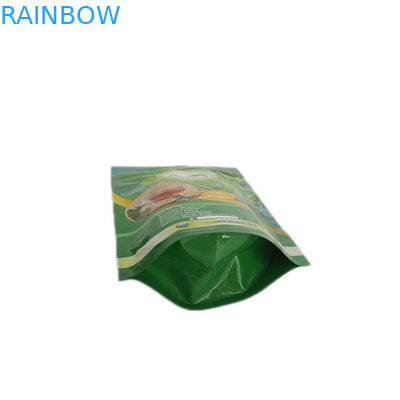 Resealable Zip Lock Glossy Surface Tea Packaging Pouches