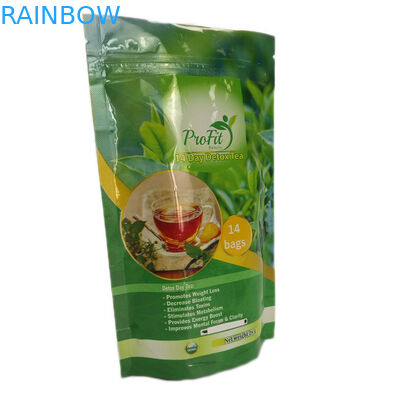 Glossy Finish Zip Lock Laminated Foil Stand Up Bags