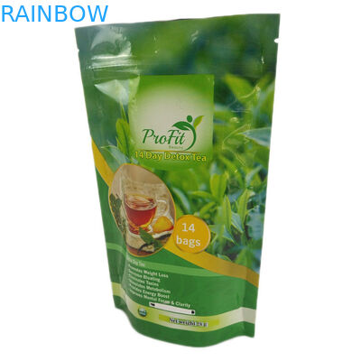 Glossy Finish Zip Lock Laminated Foil Stand Up Bags