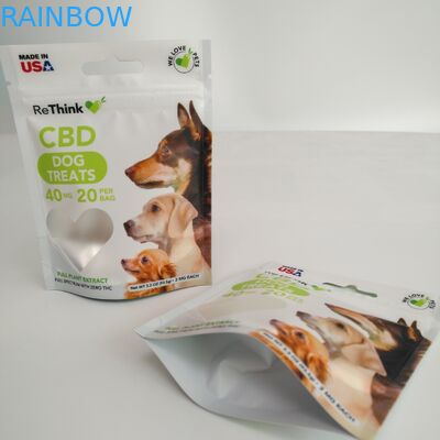 CBD Weed Stand Up Gravure Printing Plastic Pouches Packaging