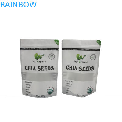 Banana Chips Zipper VMPET Plastic Pouches Packaging