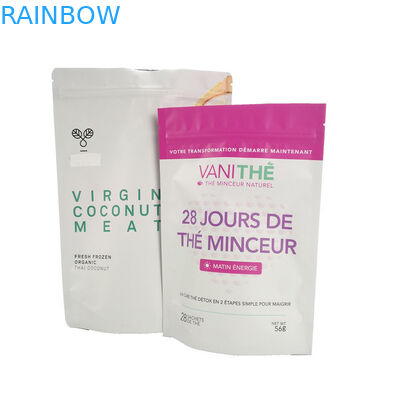 Banana Chips Zipper VMPET Plastic Pouches Packaging