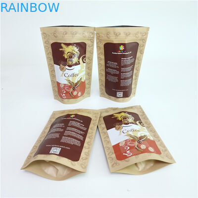 Digital Printing 250g Stand Up  Coffee Bag For Coffee Beans