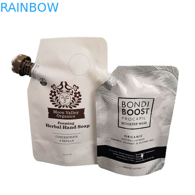 Customized Logo Food CMYK Printing Spout Bags Packaging