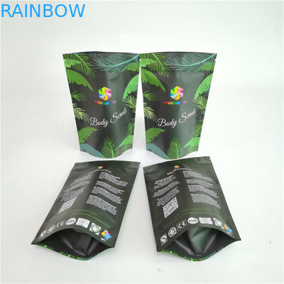 Custom Printed 500g Body Scrub Packaging Bag For Bath Salt Foil  Pouch