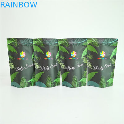 Custom Printed 500g Body Scrub Packaging Bag For Bath Salt Foil  Pouch