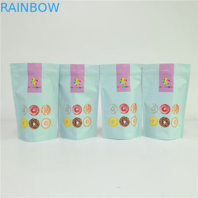 Doypack  Pouch Candy Packaging Bag With Foil For Snack / Donut