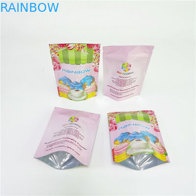 3.5g Cookies Bag Small Size  Stand Up Pouch With Transparent Bottom