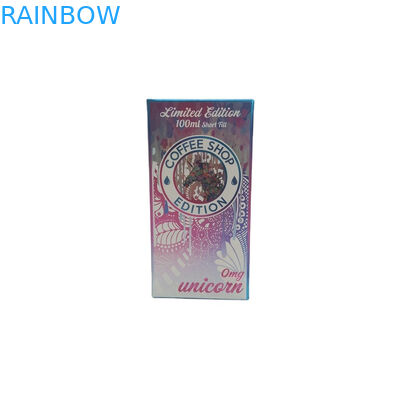 Luxury colorfun Packaging box for sope Blister Cosmetic  lipstick Cream Serum Box With holographic surface