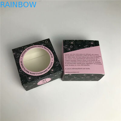 Luxury colorfun Packaging box for sope Blister Cosmetic  lipstick Cream Serum Box With holographic surface