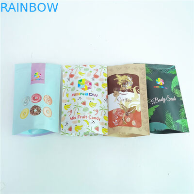 Stand Up  Foil Pouch Packaging Aluminum Foil Body Scrub Cream Packging Bags