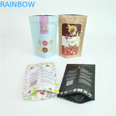Stand Up  Foil Pouch Packaging Aluminum Foil Body Scrub Cream Packging Bags
