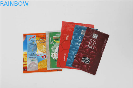 Waterproof PVC PET Shrink Sleeve Labels CMYK For Cosmetic Bottle