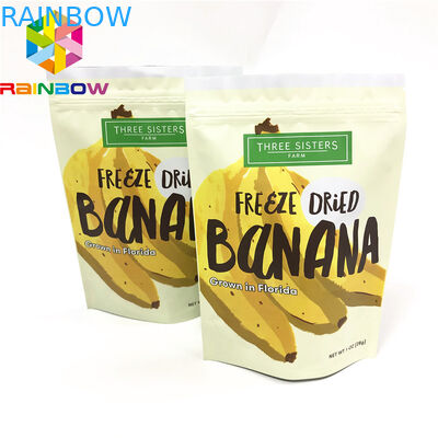 Custom printed stand up pouches with  body scrub bags with tear notches