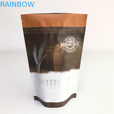 Coffee Tea Packaging Bag Customized Printed Ethiopian Coffee 250g 500g 1kg Coffee Empty Bag